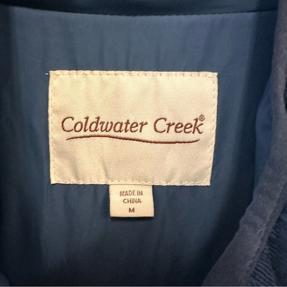 Navy Quilted Corduroy Women's Jacket - Picture 5 of 10